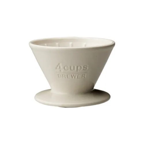 Kinto SCS Pour Over Brewer - 4 Cup White